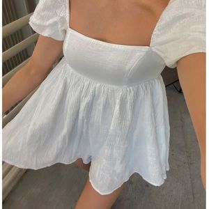 Lorna romper white